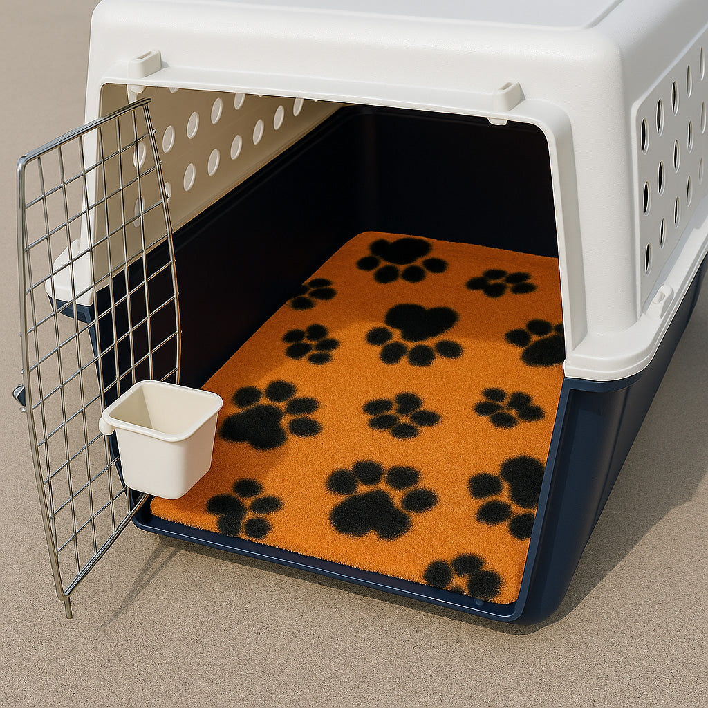 Stay Dry Vet Bed Matting Orange/Black