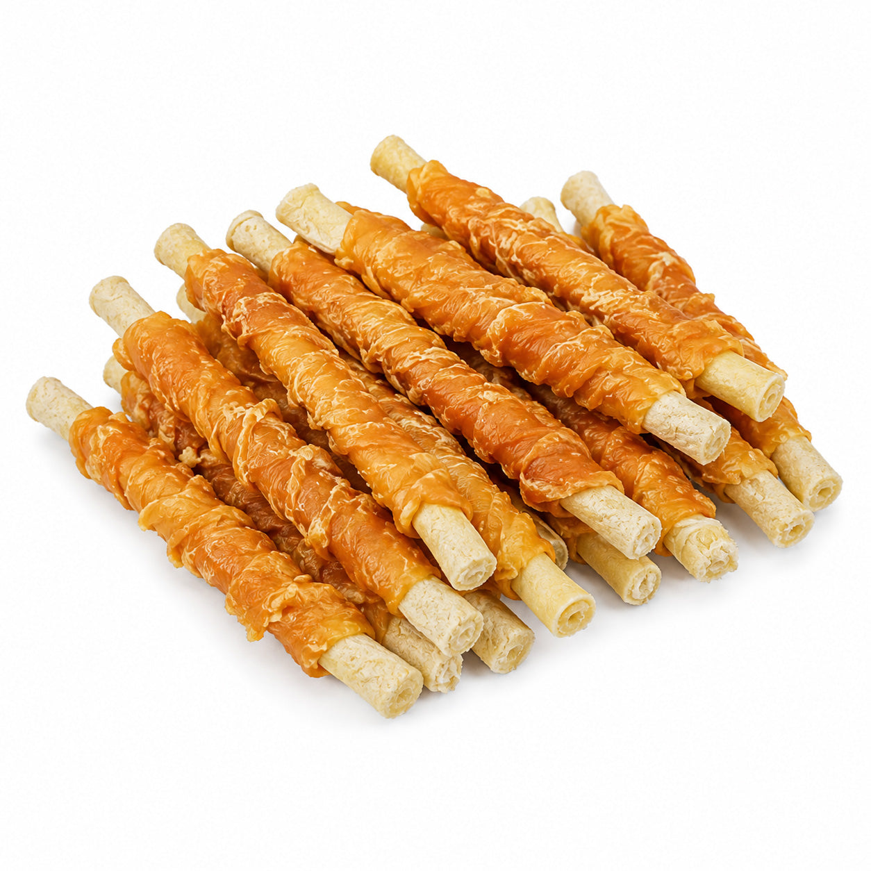 Rawhide Chicken Wrap Twist Stick 5"