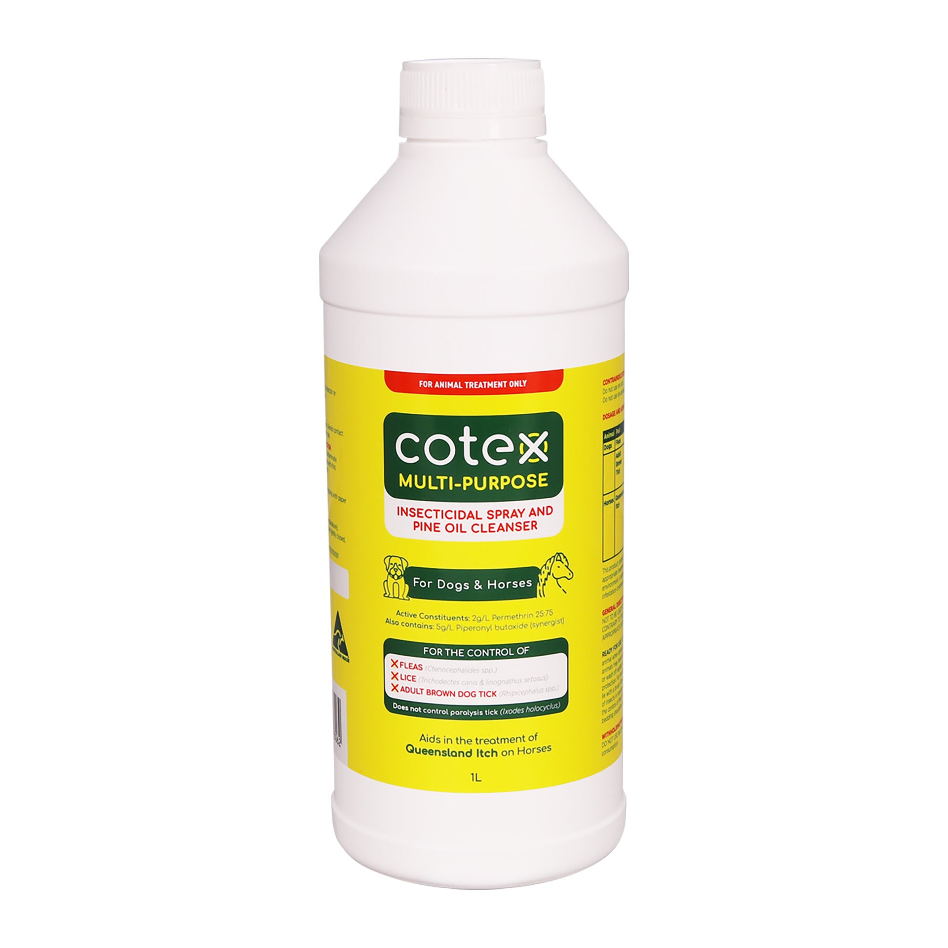 Petway Cotex Multi-Purpose Insecticidal Spray & Pine Oil Cleanser - Suit Dogs & Horses