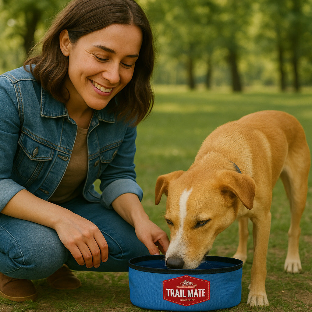 Trail Mate Travel Bowl Portable and Collapsible