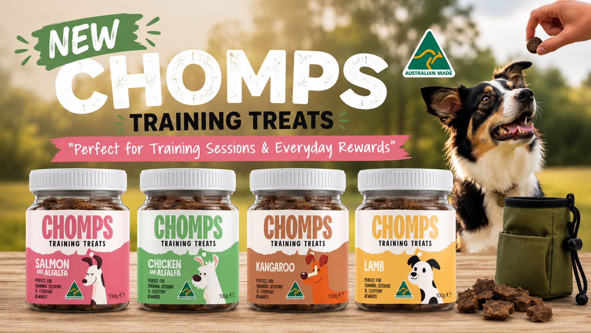 CHOMPS Training Treats - Kangaroo(Roo)