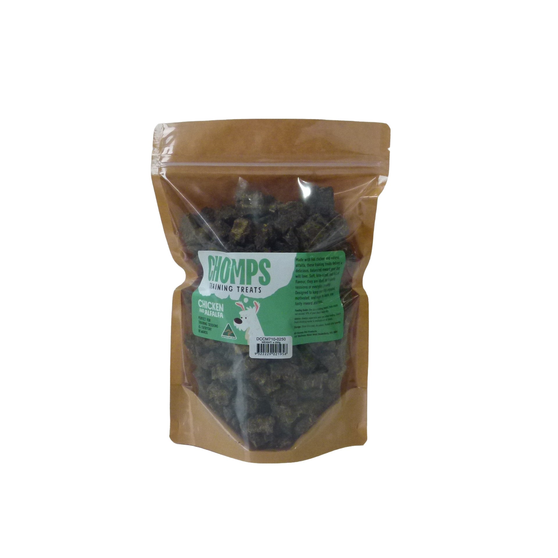 CHOMPS Training Treats - Chicken & Alfalfa
