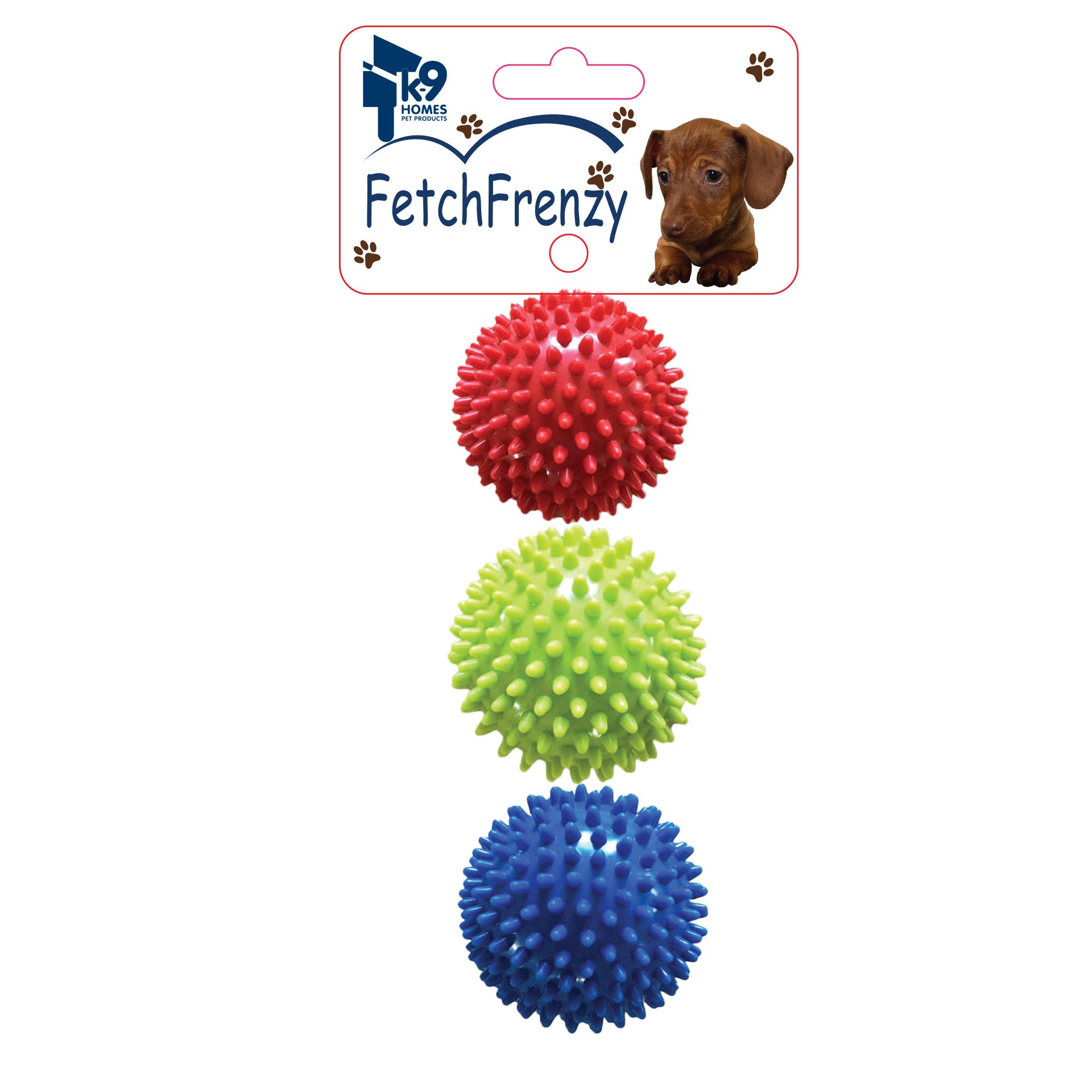 TPR Spikey Squeaky Balls