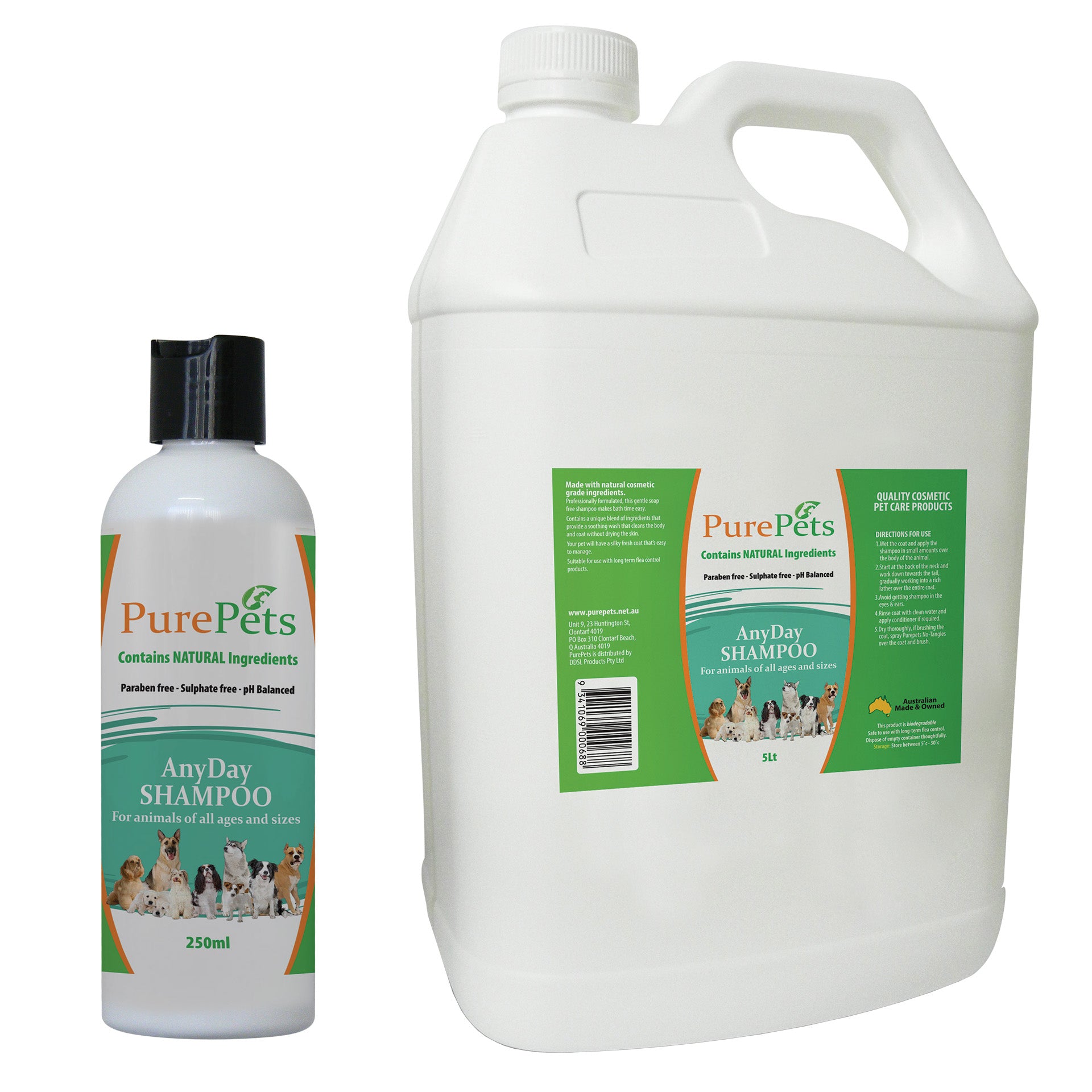 Pure Pets Anyday Shampoo